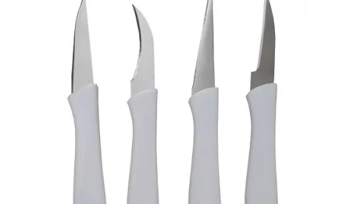 چاقوی میوه آرایی به گز مدل کیچن مجموعه 4 عددی